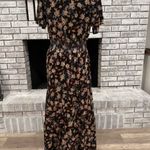 Natural Life NWT Bella Velvet Floral Maxi Dress Tiered Boho Size Medium NEW Photo 15