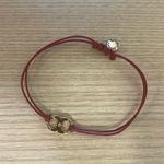 Tory Burch  Embrace Ambition Logo Bracelet in Maroon Photo 0