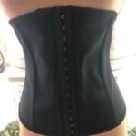 NWOT Underbust Corset Waist Trainer Belt Renaissance Gothic Inspired Black sz M Size M Photo 6