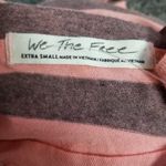 Free People  WE THE FREE TWIST STRIPE TANK TOP TEE CORAL LIGHT NWT Photo 6