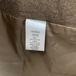 Dress Barn Womens Metallic Animal Reptile Print Draped Open Cardigan Size 18/20 Photo 6