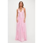 Show Me Your Mumu  Eliza Maxi Dress in Light Pink Light Taffeta L Photo 7
