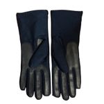Thinsulate Womens One Size Fits All Navy Blue Gloves Leather Trim Photo 1