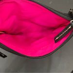 Dooney & Bourke  North South Triple Zip Black Nylon Embroidered Duck Crossbody Photo 11