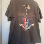 Early 2000s Country Music Graphic Black Jerzees L Shirt Brown Size L Photo 2