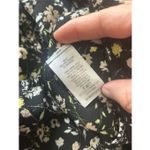 Orange Creek  Floral Print‎ Peplum Top Tie Back Short Sleeve Blouse size Medium Photo 5