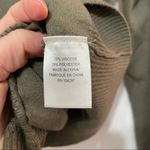 Milly  Green Knit Oversized Button Front Cardigan Sweater Womens L Dark Academia Photo 8