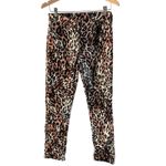 AG Adriano Goldschmied AG Jeans The Mari High-Rise Straight Jeans Leopard Print Size 29 Photo 1