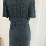 A New Day  Women's Flutter Short Sleeve Pleated Crepe Mini Dress Sz:medium Photo 12