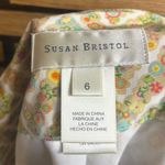 Susan Bristol  Yellow Silk Skirt Size 6 Photo 5