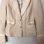 Cache Vintage  wool blend button up tweed style blazer size 4 Photo 2