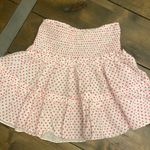 The Impeccable Pig  pink polka dot‎ skirt size S Photo 0