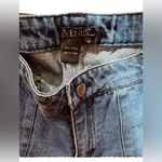 Venus Womens Size 10 Medium Wash Floral Embroidered Cargo Denim Jean Joggers Photo 3