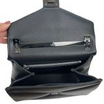 Valentino Garavani One Stud Small Top Handle Leather Flap Bag Black Photo 11