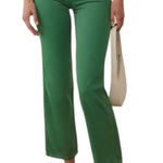 Reformation  Cowboy High Rise Straight Jeans in Green Photo 0