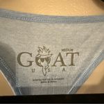 Goat USA Women's Racerback Tank Top Size M Medium Blue Photo 2