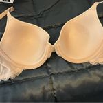 SO Intimates Beige Lace Padded Underwire Bra Size 34B Photo 4