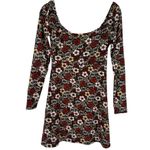 Topshop Milkmaid Babydoll Floral Mini Dress Size 6 70s Inspired Feminine Photo 5