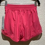 Lululemon NWT  Hotty Hot High Rise 4” Lined Glazed Pink Size 4 Photo 7