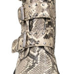 Steven By Steve Madden Steven New York Harmon Snakeskin Design Booties EUC $150 Size 8.5 S3151 Photo 0