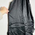 MAISON de PAPILLON Women's Black Remi Silk Halter Scoop Neck Top Size Medium Photo 3