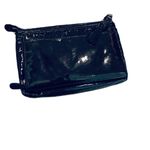 Brighton Black Patent Leather Wristlet Hand Bag Photo 1