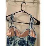 Kona Sol  Women's Printed Swimsuit with Shoulder Ties Size L 12-14 Photo 11