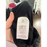 Ganni Black Washed Satin Pocket Pants Size 36 Photo 4