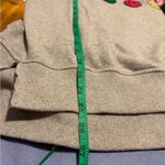 Fantastic Fawn  Oversized Gray Smiley Face Sweatshirt Photo 4