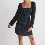 Madewell  NWT Mini Dress Square Neck Ditsy Floral Print‎ Size 2 Photo 0