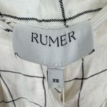Revolve x Rumer The Label Quinn Pant Ivory Plaid Size XS Photo 7