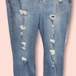 Torrid Distressed Petite Bombshell Skinny Jeans (Size 24S) Photo 0