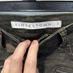 Tinseltown  Girls‎ Camo Moto Jeggings Size 3 Olive Green Photo 1