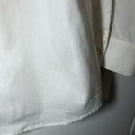 Vintage Bonnie Blair Women's Beige and White Western Bedazzled Shirt Size 1X Photo 3