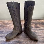 BORN Albi Tall Knee High Ridding Leather Boots size 7.5 38.5 Brown Photo 0