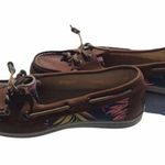Sperry  Top Sider with Floral Print Shoes Size 6.5 Photo 2