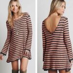 Free People Counting Stripes Swing Tunic Textured Photo 1