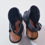 Lucky Brand Black Cutout Chunky Heels Photo 9