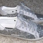 SheIn Silver Sparkle Sneakers Photo 0