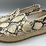 Circus by Sam Edelman  Shoes Womens 9 Snakeskin Espadrille Slip On Reptile Casual Photo 0