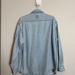 Ann Taylor Vintage Denim oversize Button up shirt Photo 4