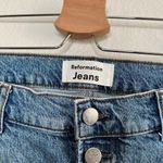 Reformation  Jeans Womens Liza High Straight Button Fly Jean Size 31 Photo 6