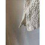 Tapemeasure brand White crochet Open Knit Textured Sweater Med Photo 3