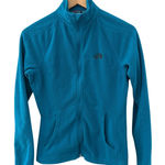 The North Face Full Zip Lightweight Fleece Jacket in Turquoise Size Small Photo 0