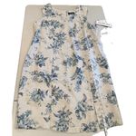 Sag Harbor NEW Vintage  Dress Womens 18W Floral Lined Linen Blend Cottage Travel Photo 4