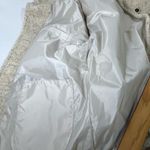 None Cozy Sherpa Reversible Jacket W/Corduroy Trim Womens Petite LG Cream &‎ Tan NEW Photo 5