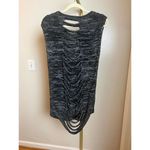 ONE GREY DAY Los Angeles Cut Out Sweater Top Sz. M Black Size M Photo 3