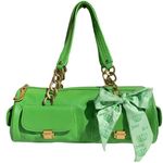 Juicy Couture Vintage Green & Gold Barrel Bag Photo 0