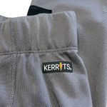 Kerrits  Riding Pants Women’s Medium Gray Suede Knee Patch Leggings Equestrian Photo 5