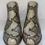 Lucky Brand  leather snake skin ankle boots size 11 Photo 1